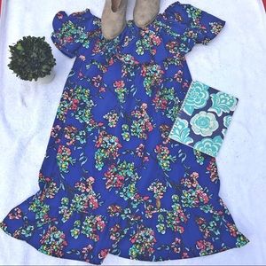 Merona off-shoulder blue floral sundress